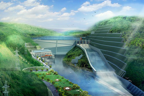 富民老挝南塔河1号水电站项目